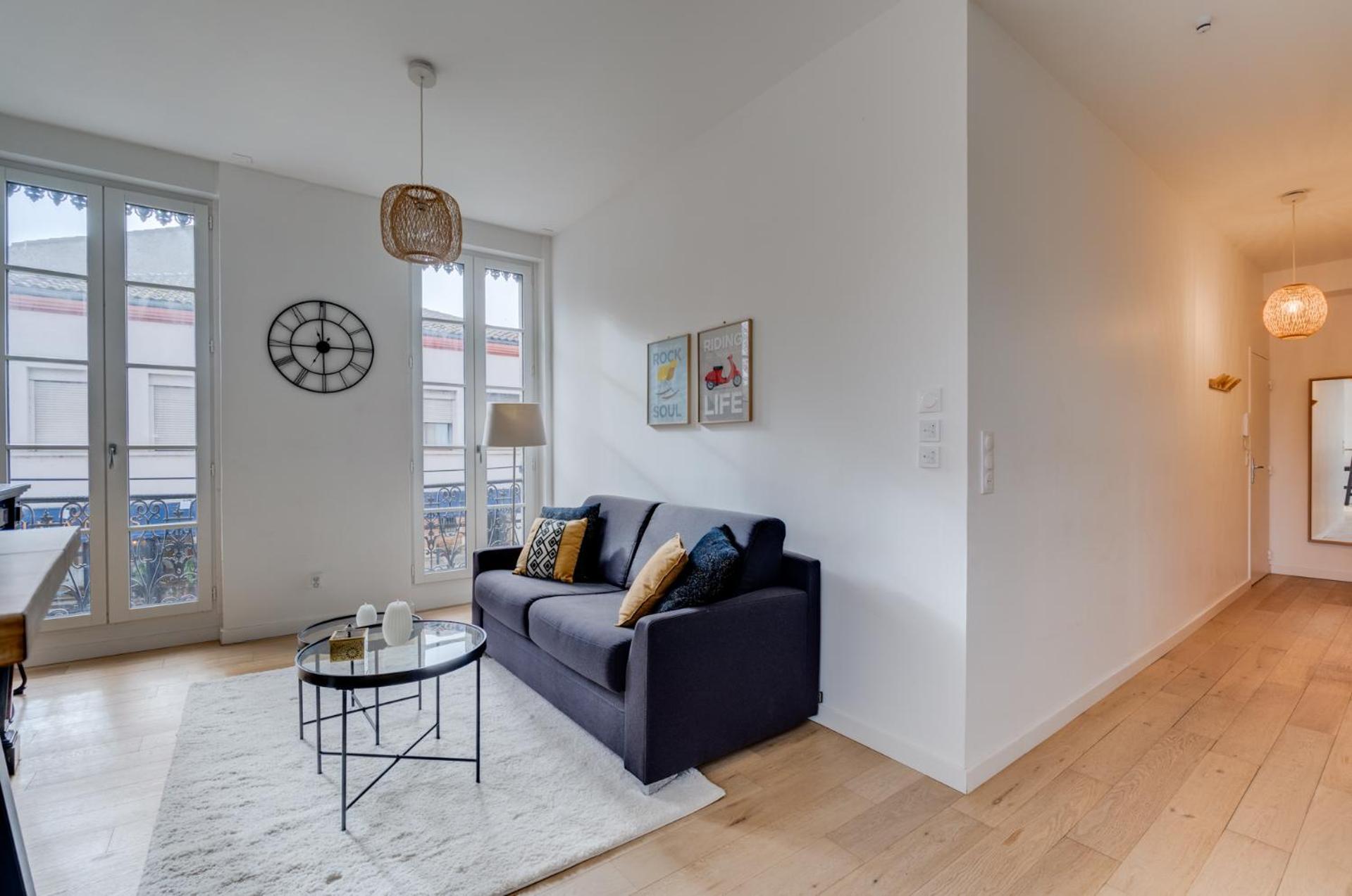 Studio Chic Et Lumineux, Garage, Wifi, Clim 툴루즈 외부 사진