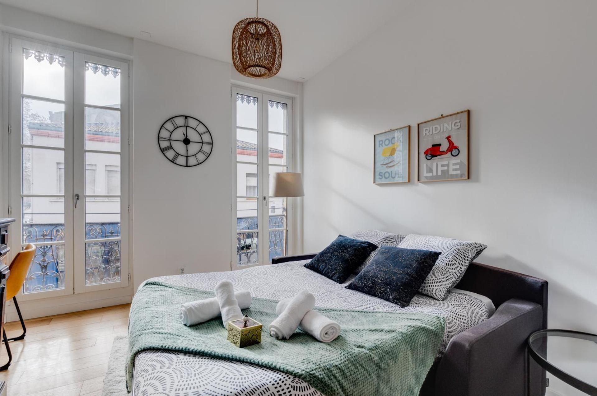 Studio Chic Et Lumineux, Garage, Wifi, Clim 툴루즈 외부 사진