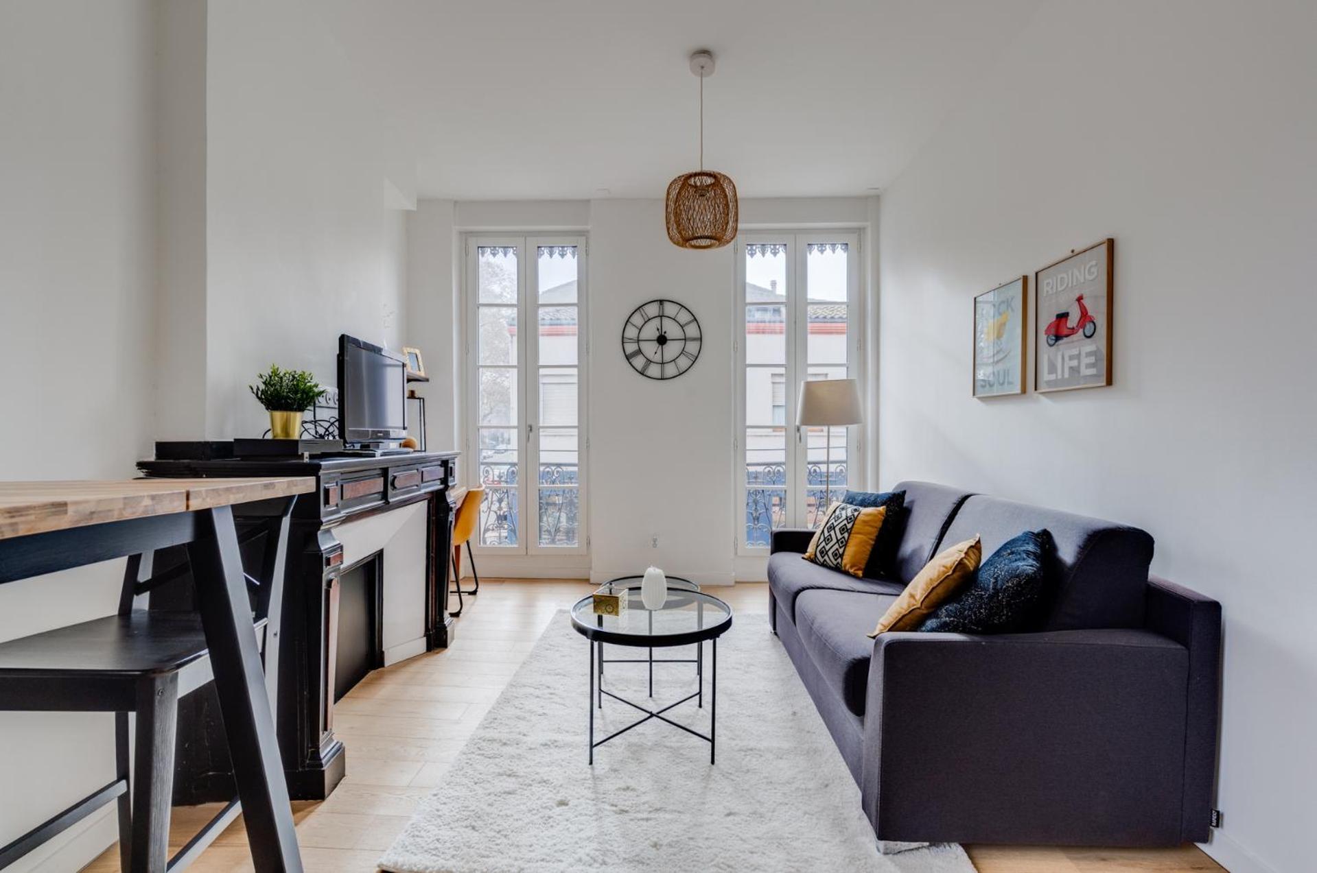 Studio Chic Et Lumineux, Garage, Wifi, Clim 툴루즈 외부 사진